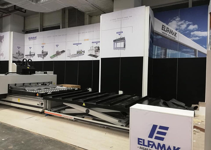 elfamak ahşap stand