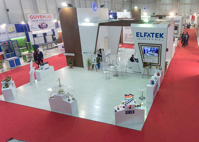 elfatek ahşap stand