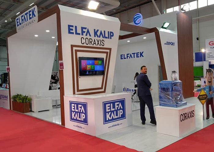 elfatek ahşap stand