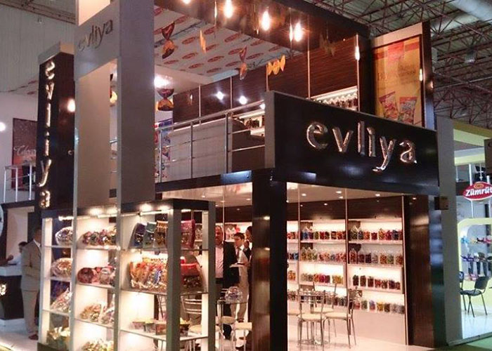 evliya ahşap stand