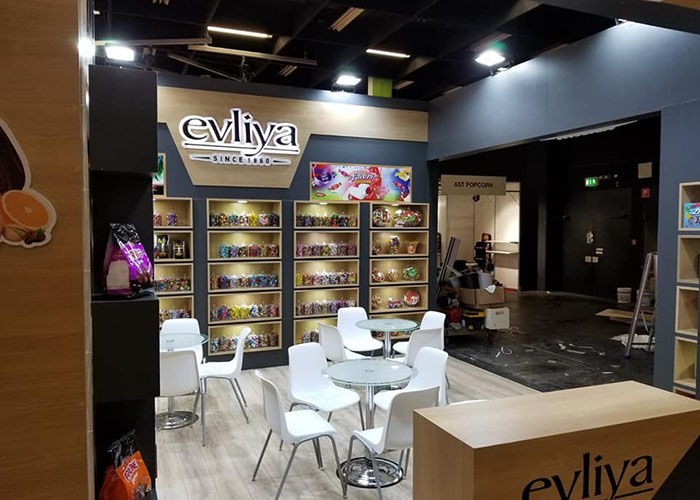 evliya ahşap stand