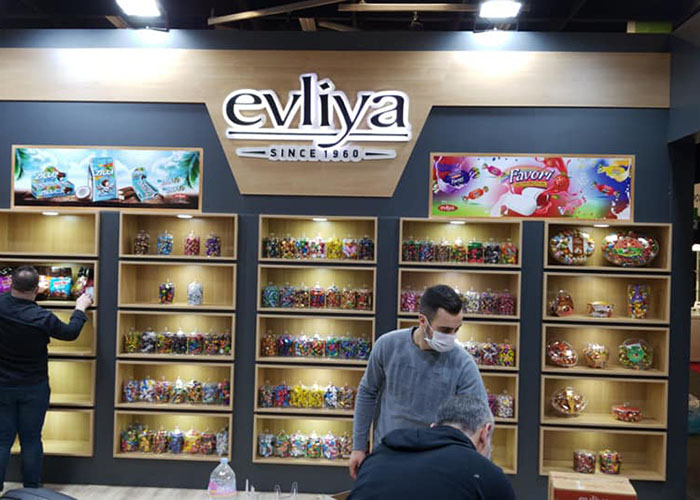 evliya ahşap stand