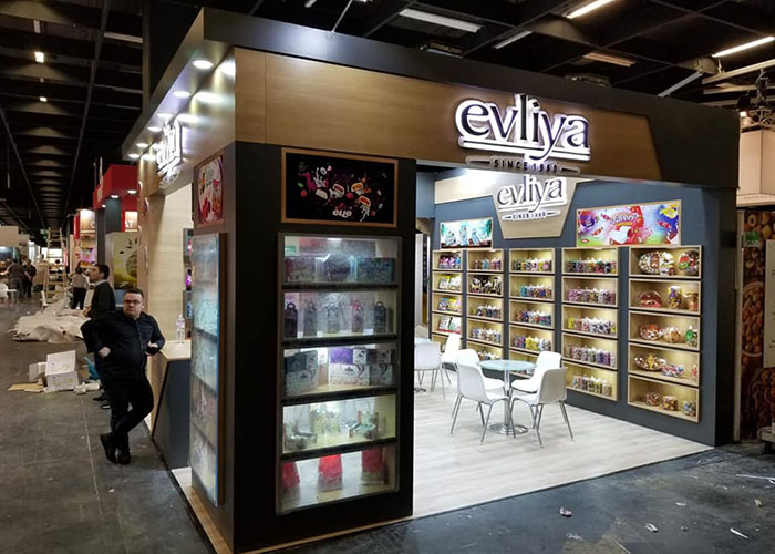 evliya ahşap stand
