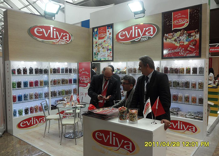 evliya ahşap stand