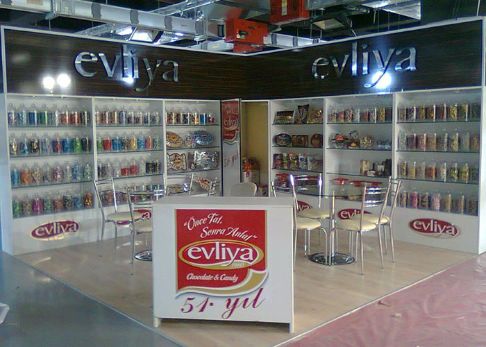 evliya ahşap stand
