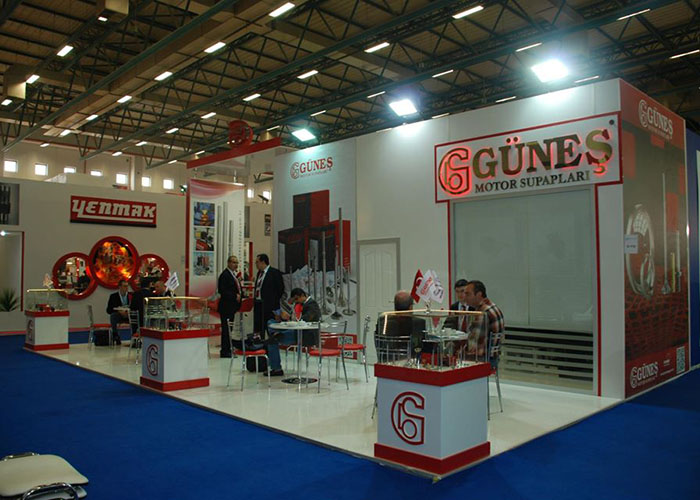 güneş ahşap stand