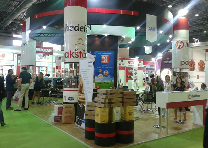 hedefsan ahşap stand