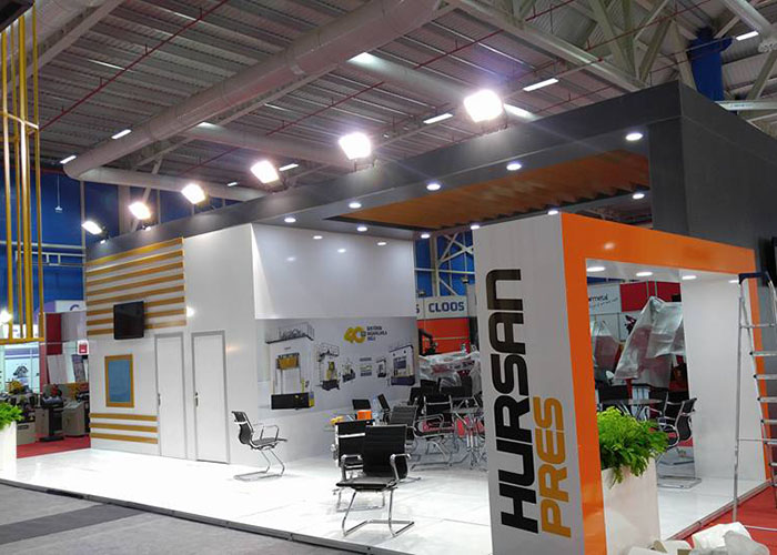 hursanpres ahşap stand