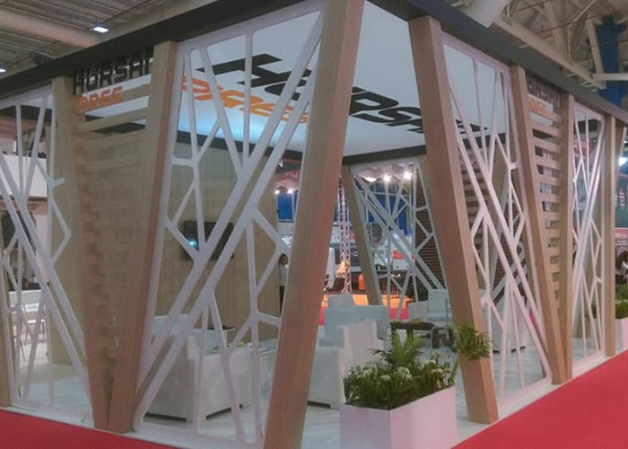 hursanpres ahşap stand