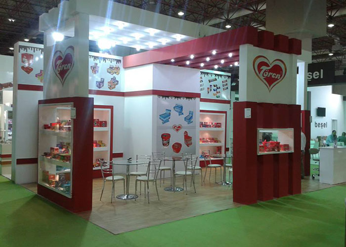 toren ahşap stand
