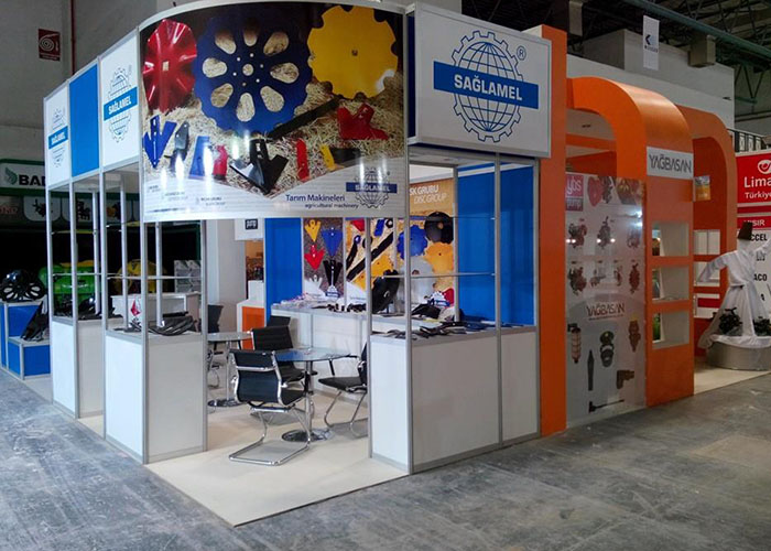 sağlamel moduler stand