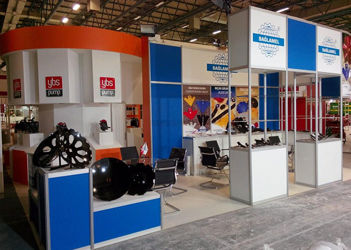 sağlamel moduler stand